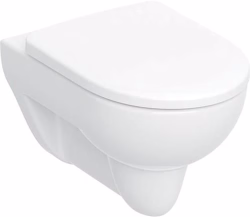 Ensemble WC suspendu Geberit Renova avec abattant, chasse d'eau profonde, blanc, de la marque Geberit Ensemble WC suspendu Geberit Renova avec abattant, chasse d'eau profonde, blanc, de la catégorie WC suspendus, référence 6000642855