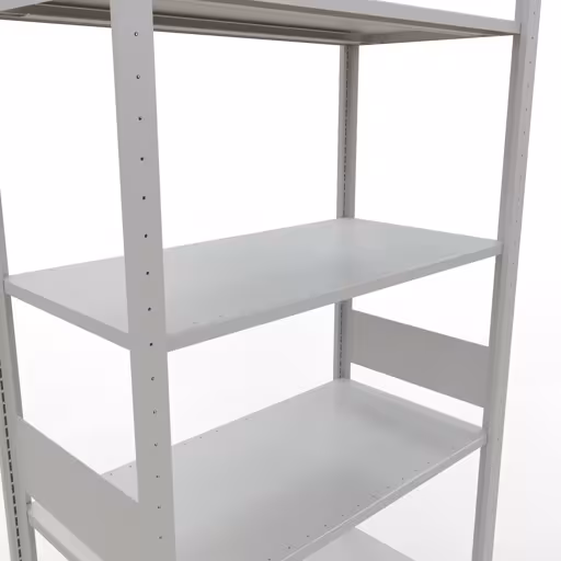 Figure n° 12 de l'article étagère de base, système d'étagères enfichables MULTIplus85, 3000 x 1000 x 500 mm, 7 étagères, RAL 7035 gris clair du groupe de produits système enfichable de la marque Schulte Lagertechnik