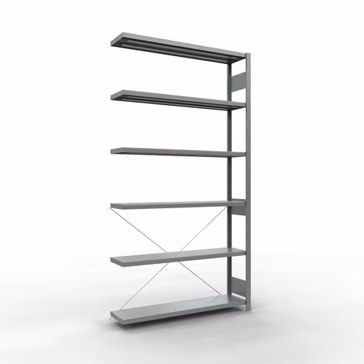 Stecksystem Anbauregal 2500x1300x300 mm, Typ 250 kg, verzinkt von der Marke Schulte Lagertechnik Stecksystem Anbauregal 2500x1300x300 mm, Typ 250 kg, verzinkt aus der Kategorie Anbauregal mit der Artikelnummer 12936-130
