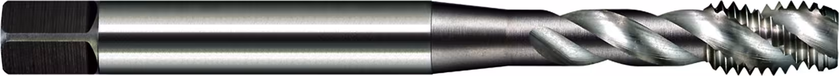 Taraud machine HSSE-Co DIN 371 filetage pour trou borgne, outils de coupe de filetage, réf. 960302