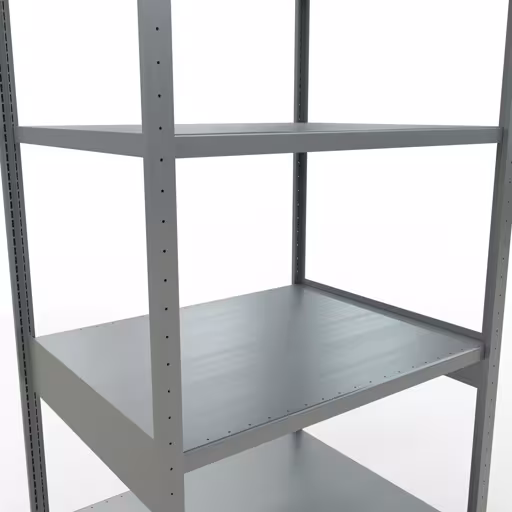 Figura n. 10 dell'articolo scaffale base, scaffale, sistema a innesto MULTIplus250, 3000 x 1000 x 800 mm (AxLxP), 7 ripiani, barre longitudinali, zincato del gruppo di prodotti sistema a innesto della marca Schulte Lagertechnik