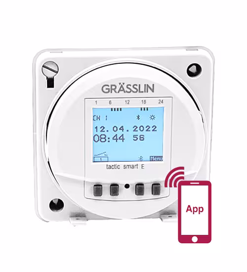Produktgruppe Universalschaltuhren tactic E Universalschaltuhr tactic 211 E von der Marke Grässlin Zeitschalttechnik aus der Kategorie Installation