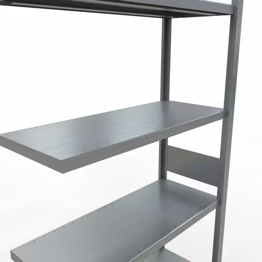 Immagine del prodotto n. 12 dell'articolo Scaffale aggiuntivo, scaffale, sistema a innesto MULTIplus330, 3000 x 1000 x 400 mm (AxLxP), 7 ripiani, barre longitudinali, zincato Figura n. 12 dell'articolo scaffale aggiuntivo, scaffale a scaffale, sistema a innesto MULTIplus330, 3000 x 1000 x 400 mm (AxLxP), 7 ripiani, barre longitudinali, zincato del gruppo di prodotti sistema a innesto della marca Schulte Lagertechnik