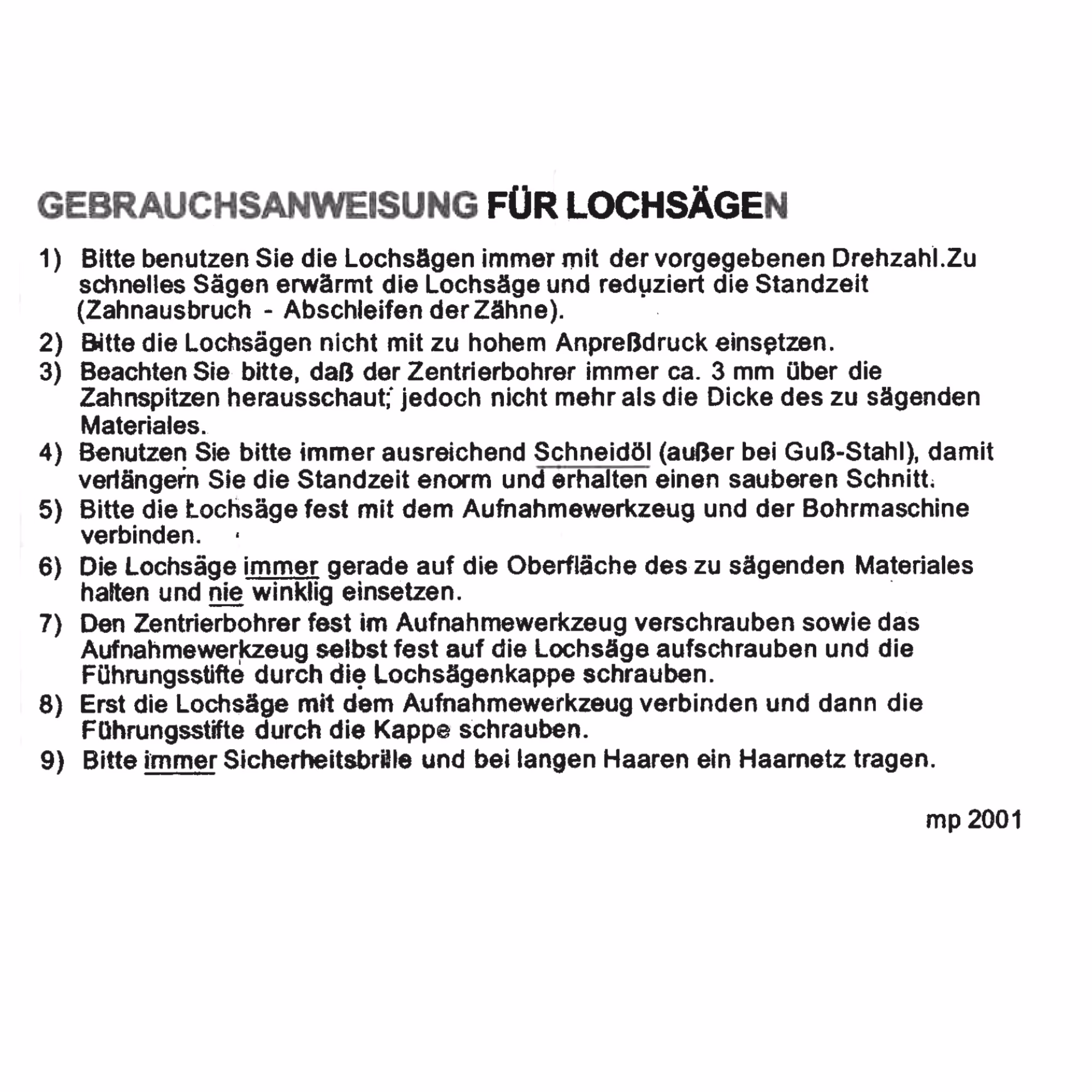 Zusatzbild 2772106 Scie cloche MPS 19mm