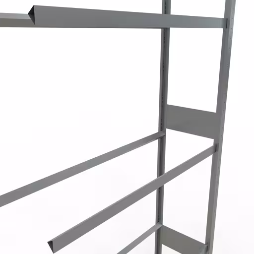Un'altra vista dell'articolo Scaffale aggiuntivo, portaruote/pneumatici, 3500 x 1200 x 400 mm, zincato, 5 livelli di stoccaggio con carico dello scomparto di 150 kg per livello dalla categoria Scaffali