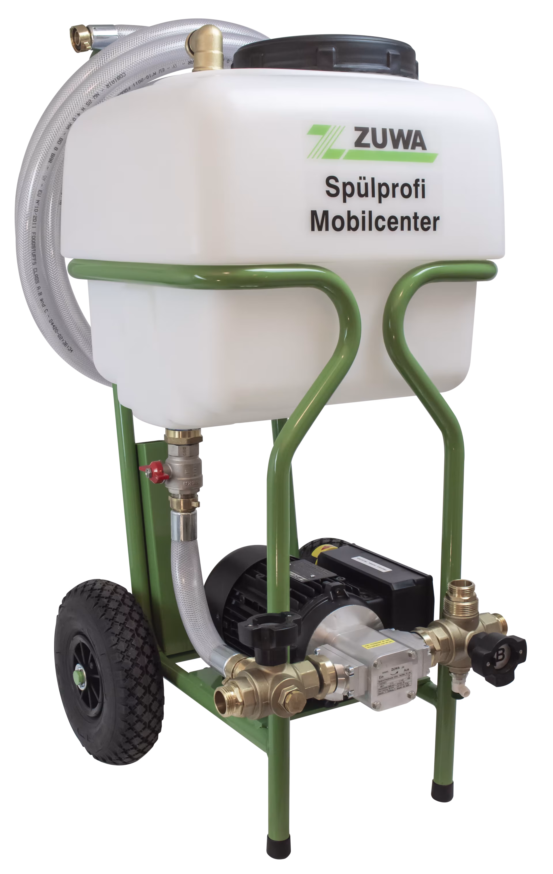 Rinçage professionnel Mobilcenter 90/55 - récipient 55 litres de ZUWA de la gamme de produits de technologie de pompe