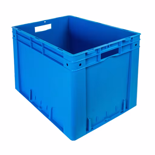 Bac empilable Euro 420 x 400 x 600, bleu, PP de Schulte Lagertechnik Bac empilable Euro 420 x 400 x 600, bleu, PP, accessoires, réf. 20430