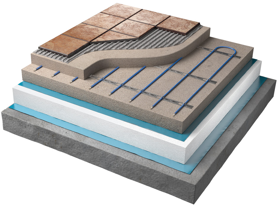 Ohne Text 3819805 Conduttore riscaldante Warmup WIS lungo 9,0 m, 180W, 20W/metro lineare, installazione nel massetto in calcestruzzo