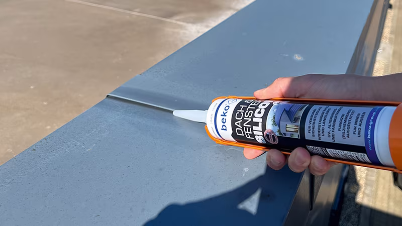 Silicone per tetti e finestre 310 ml GRIGIO ARGENTO