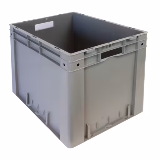 Bac empilable Euro 420 x 400 x 600, gris, PP de Schulte Lagertechnik Bac empilable Euro 420 x 400 x 600, gris, PP, accessoires, réf. 20432