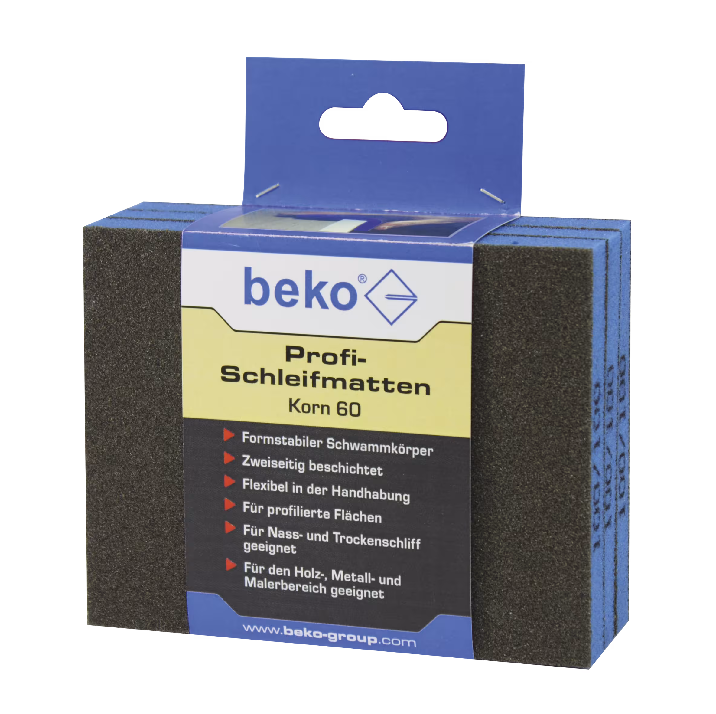 Set di 3 tappetini abrasivi professionali, grana 60 di Beko Set da 3 tappetini abrasivi professionali, grana 60 della categoria aiutanti in officina con articolo n. 902 023 060
