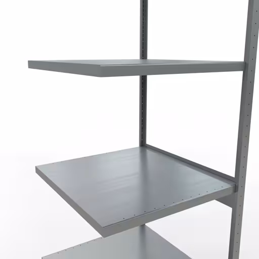 Image du produit n° 15 de l'article Rayonnage complémentaire, rayonnage à étagères, système enfichable MULTIplus250, 3000 x 750 x 800 mm, 7 étagères, barres de longueur, galvanisé Figure n° 15 de l'article étagère complémentaire, étagère à étagères, système enfichable MULTIplus250, 3000 x 750 x 800 mm, 7 étagères, galvanisé du groupe de produits système enfichable de la marque Schulte Lagertechnik