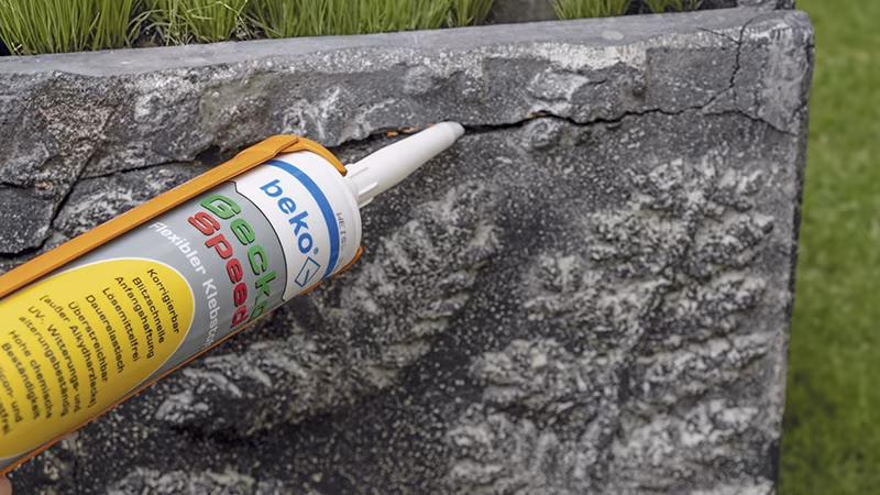 Gecko Speed 310 ml Colle flexible Rock, Schiefer