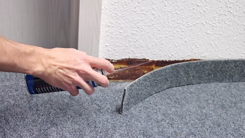 Adesivo spray TecLine 200 ml, ugello regolabile Drinnen, Innenarchitektur, Person