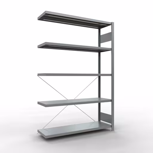 Figure n° 15 de l'article étagère supplémentaire pour système enfichable 2000x1300x400 mm, type 250 kg, galvanisée du groupe de produits système enfichable de la marque Schulte Lagertechnik