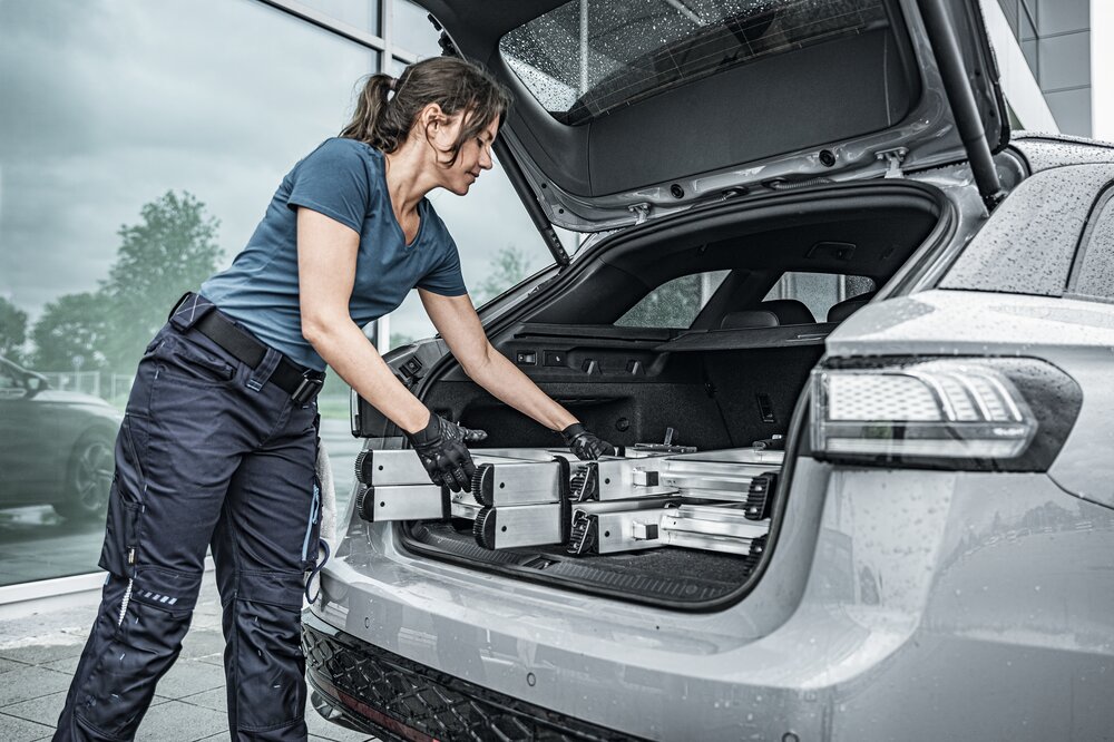 Milieubild 2178901 Scaletta Munk, accesso bilaterale, gradini 2x4