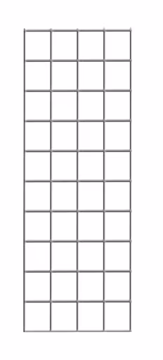 Parete laterale in rete metallica 500 x 200 mm (A x P), zincata lucida di Schulte Lagertechnik Parete laterale in rete metallica 500 x 200 mm (A x P), zincata lucida, accessori, articolo n. 12453-C