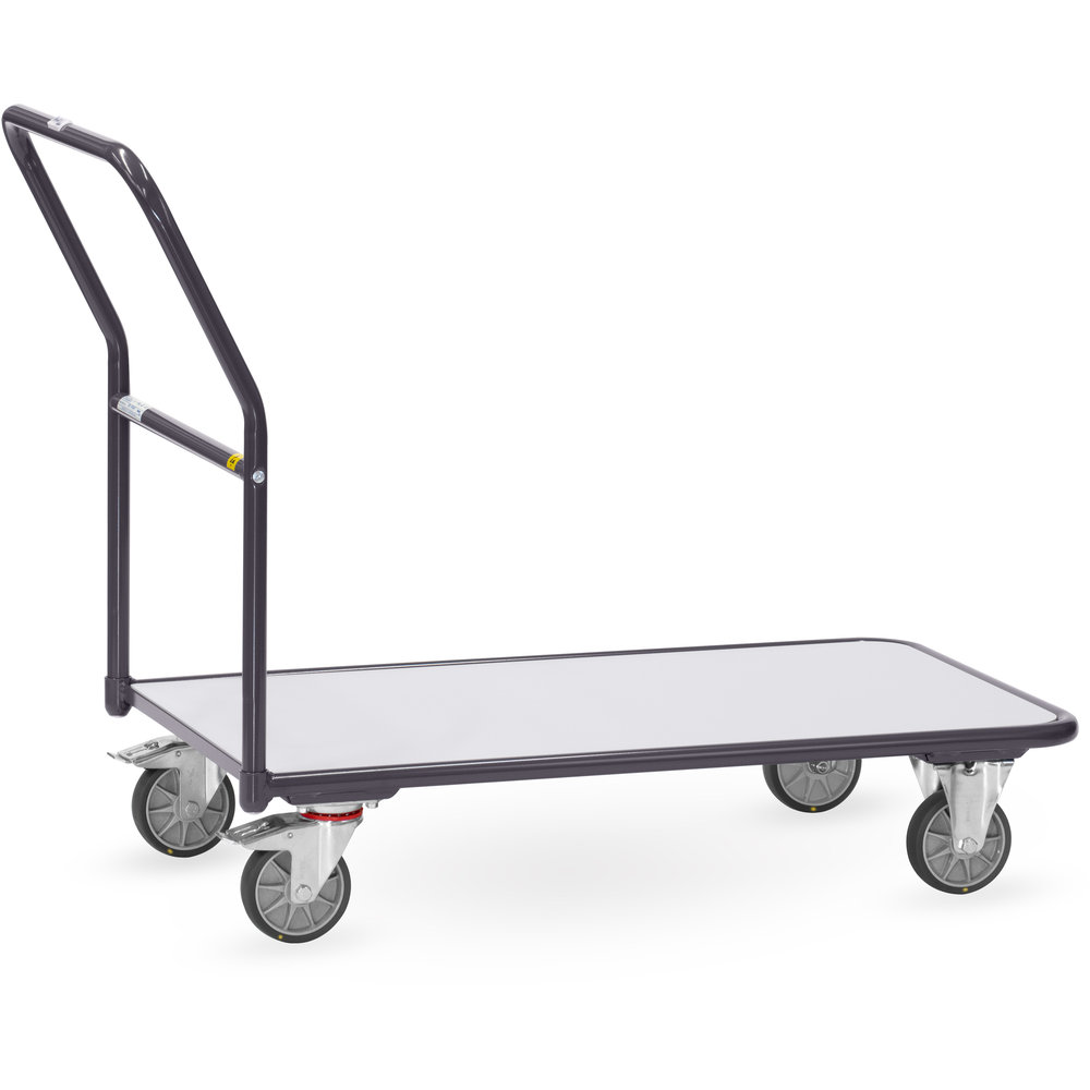 Chariot porte-revues ESD 91202, largeur 600 mm, longueur 1000 mm, marque Fetra Chariot de magasin ESD, version conductrice électriquement, de la catégorie des dispositifs ESD portant la référence 91202