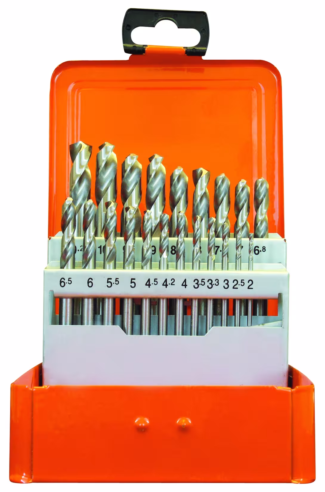 Un'altra vista dell'articolo Bohrerkass.HSS-G DIN1897 21 pezzi 2-10,2/0,5 mm della categoria Accessori per macchine