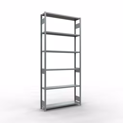 Figure n° 12 de l'article étagère de base, étagère, système enfichable MULTIplus250, 3000 x 1300 x 300 mm, 7 étagères, galvanisées du groupe de produits système enfichable de Schulte Lagertechnik
