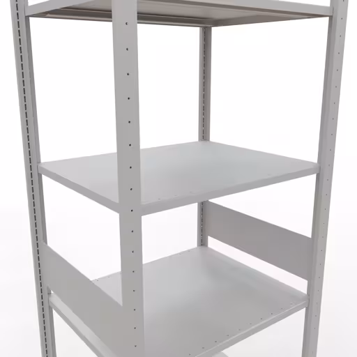 Immagine del prodotto n. 6 dell'articolo scaffale base, scaffale, sistema a innesto MULTIplus150, 3000 x 750 x 600 mm (AxLxP), 7 ripiani, barre longitudinali, RAL 7035 grigio chiaro dalla gamma di prodotti del sistema a innesto di Schulte Lagertechnik