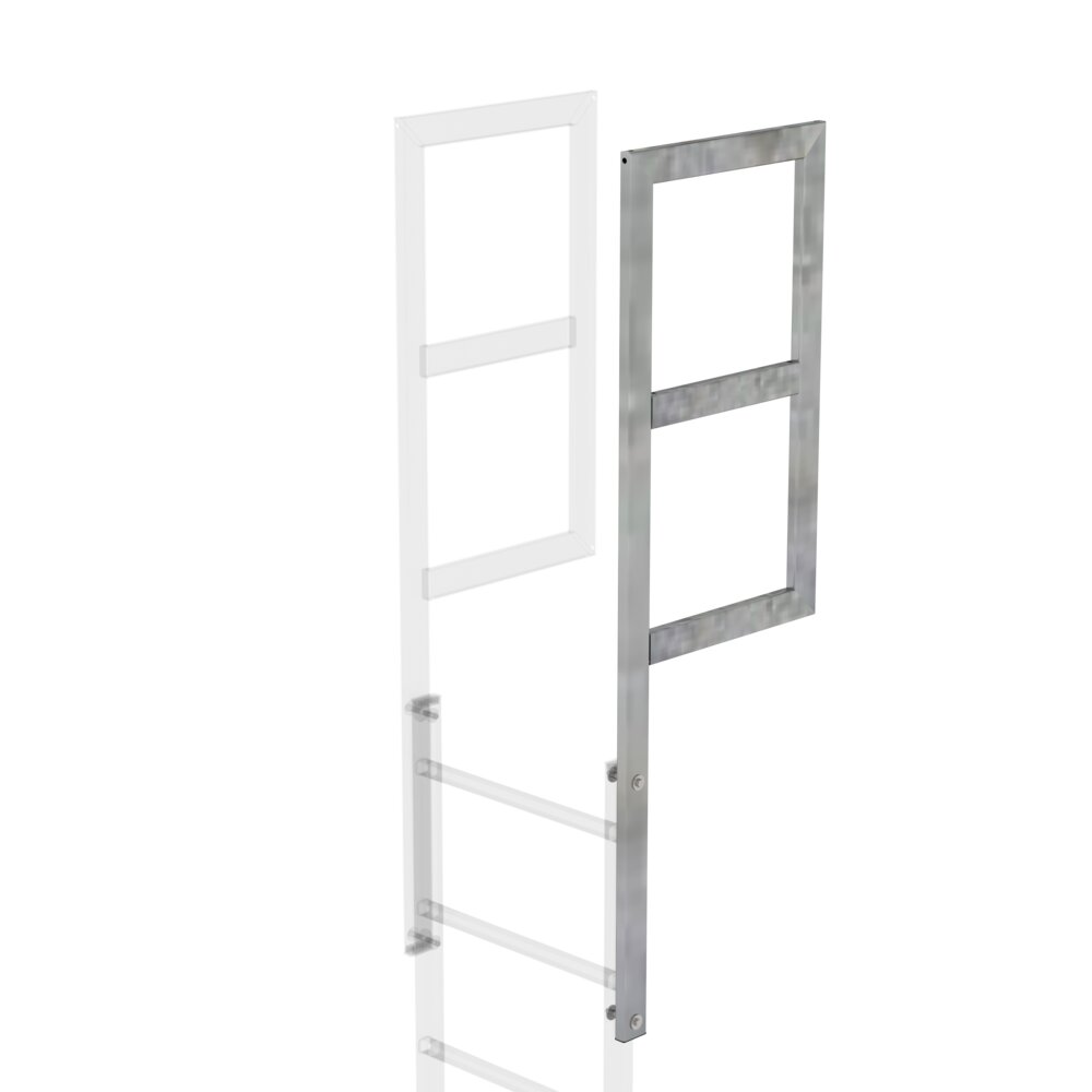 Échelle de sortie Munk avec fixation pour main courante, appartenant à la catégorie accessoires et pièces détachées pour équipements d'escalade, référence 068050