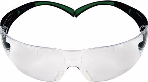 Schutzbrille SecureFit-SF400 EN 166,170 172 Bügel schwarz grün,Scheibe I/O PC 3M von der Marke 3M Schutzbrille SecureFit™ 400 EN 166, EN 170, EN 172 Polycarbonat 3M aus der Kategorie Schutzbrillen mit der Teilenummer 4000370067