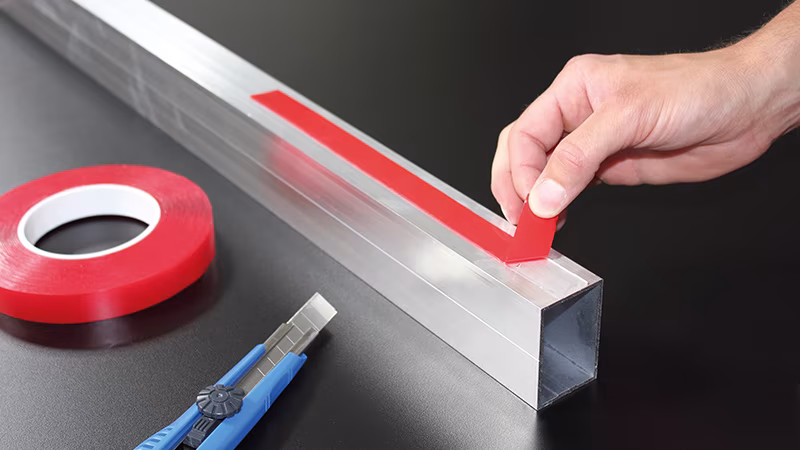 Nastro biadesivo Pro Tack 1000 - cristallino resistente ai raggi UV, 19 mm x 10 m Person, Band