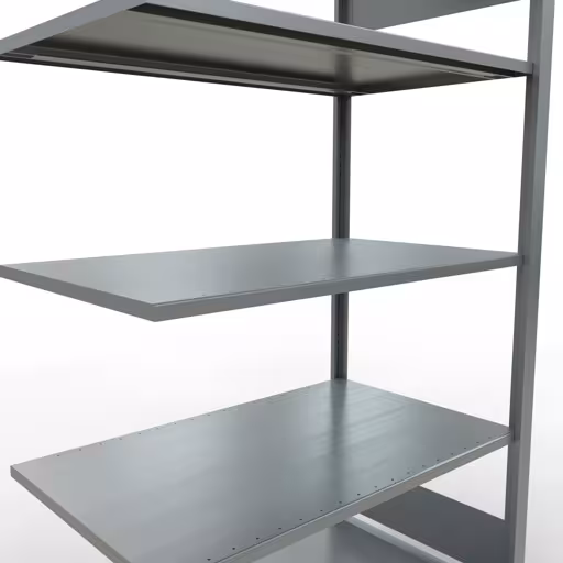 Étagère supplémentaire, étagère de bureau, système enfichable MULTIplus150, 1800 x 1000 x 600 mm, 5 étagères, galvanisée, de Schulte Lagertechnik de la catégorie étagères de bureau