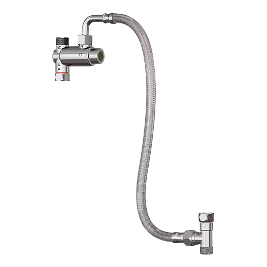 Termostato per sottolavello Presto Minitherm con set di collegamento della marca Rada della gamma di rubinetteria