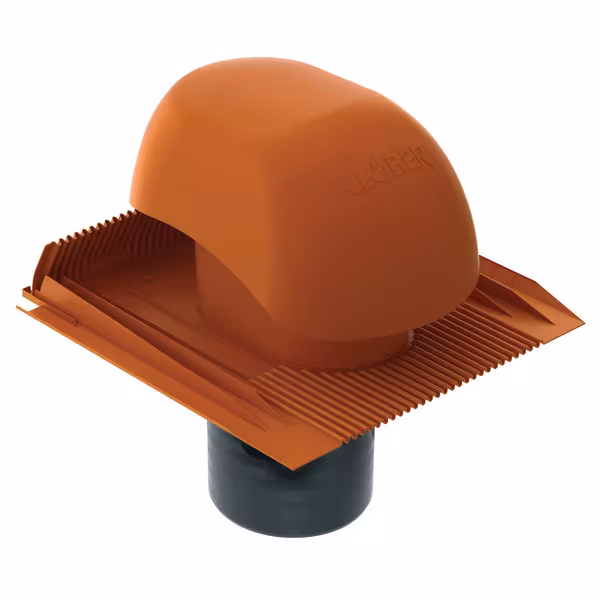 Kit de ventilation universel Vendut DN 160 pour tuiles et tuiles, passages de toit raides, réf. KE0561-3-0100