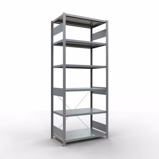 Image du produit n° 13 de l'article étagère de base, système enfichable MULTIplus250, 2500 x 1000 x 600 mm, 6 étagères, galvanisé de la gamme de produits du système enfichable de la marque Schulte Lagertechnik