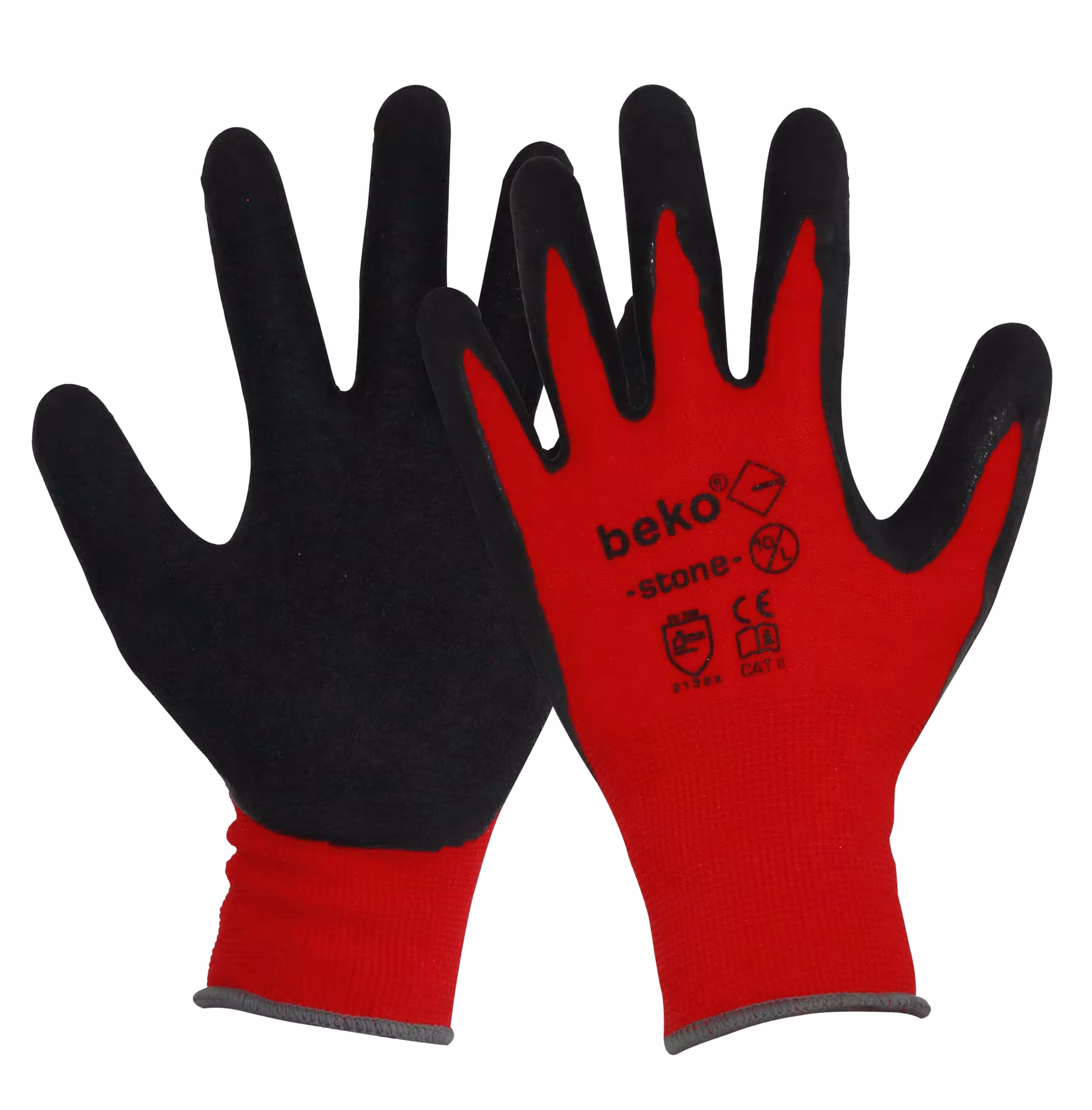 Gant de sécurité de travail Beko -stone- taille : 8 de la marque Beko de la gamme équipement d'atelier