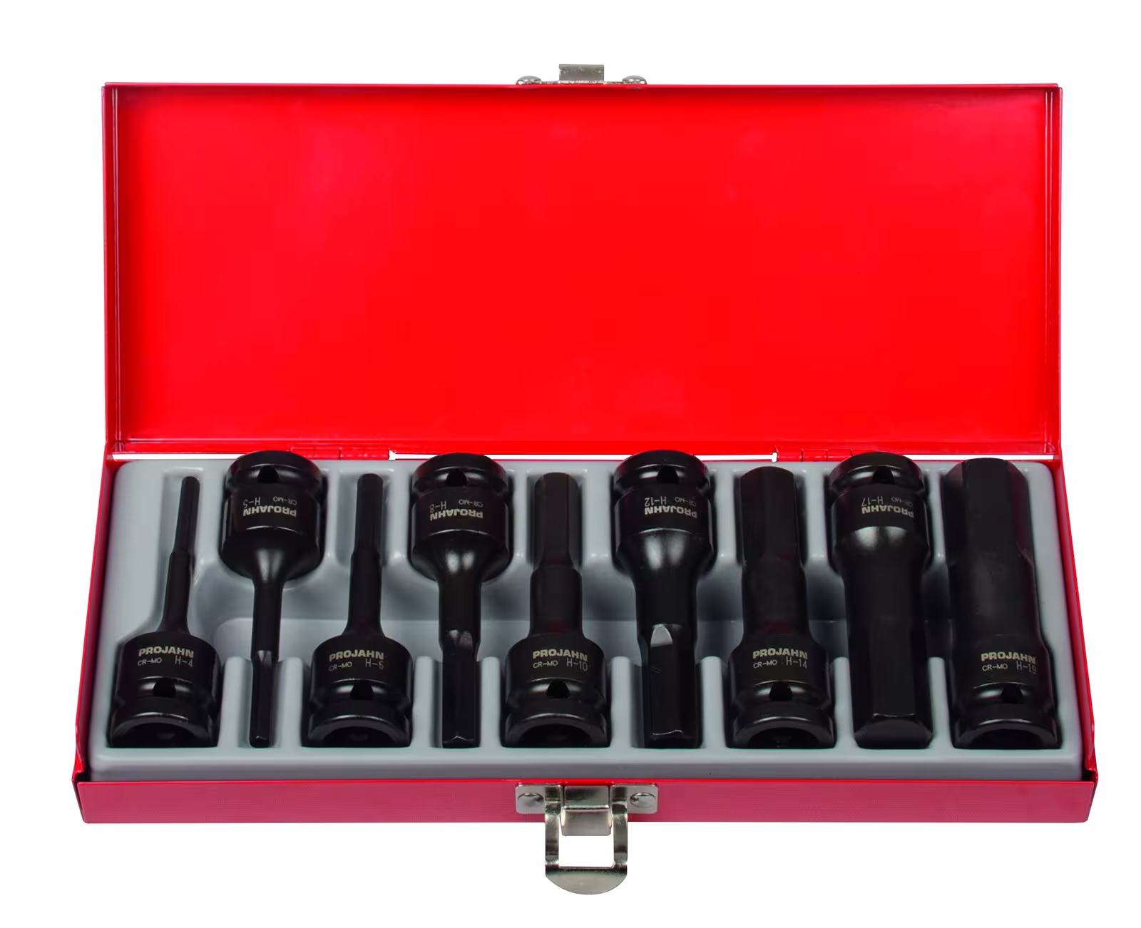 Jeu de douilles à six pans creux 1/2" 4 - 19 mm de la marque PROJAHN de la gamme outillage à main