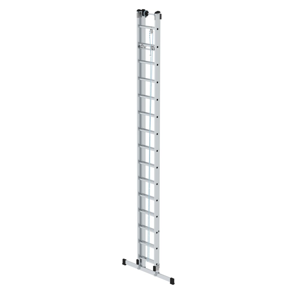 Scala di accesso a fune Munk a 2 pioli con traversa standard 2x15 pioli