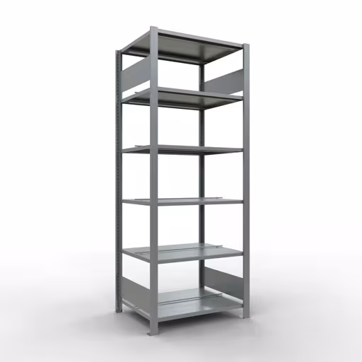 Figura n. 14 dell'articolo scaffale base, scaffale per ufficio, sistema a innesto MULTIplus150, 2000 x 750 x 600 mm, 6 ripiani, zincato, del gruppo di prodotti scaffali per ufficio della marca Schulte Lagertechnik