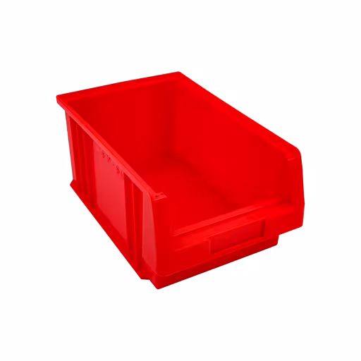 Contenitore aperto, PxLxA 330x213x150 mm, rosso, polipropilene della marca Schulte Lagertechnik dal programma scaffali