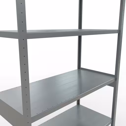 Figure n° 12 de l'article étagère de base, étagère, système enfichable MULTIplus250, 3000 x 1300 x 600 mm, 7 étagères, galvanisées du groupe de produits système enfichable de Schulte Lagertechnik