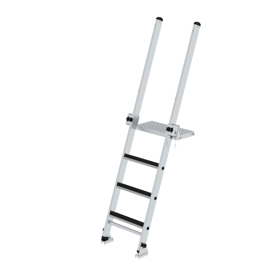 Échelle de chantier Munk à 4 marches de Günzburger Steigtechnik Échelle de chantier Munk Step, appartenant à la catégorie des échelles spéciales, produits à usage professionnel, référence 012040