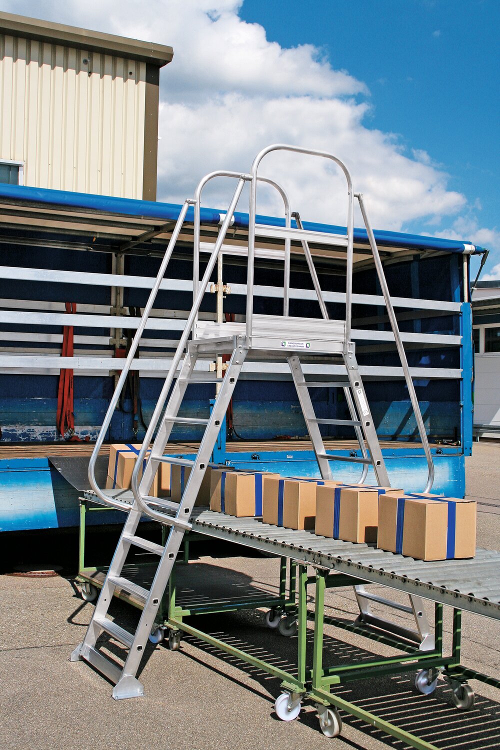 Munk Überbrückung 70° 4 Stufen