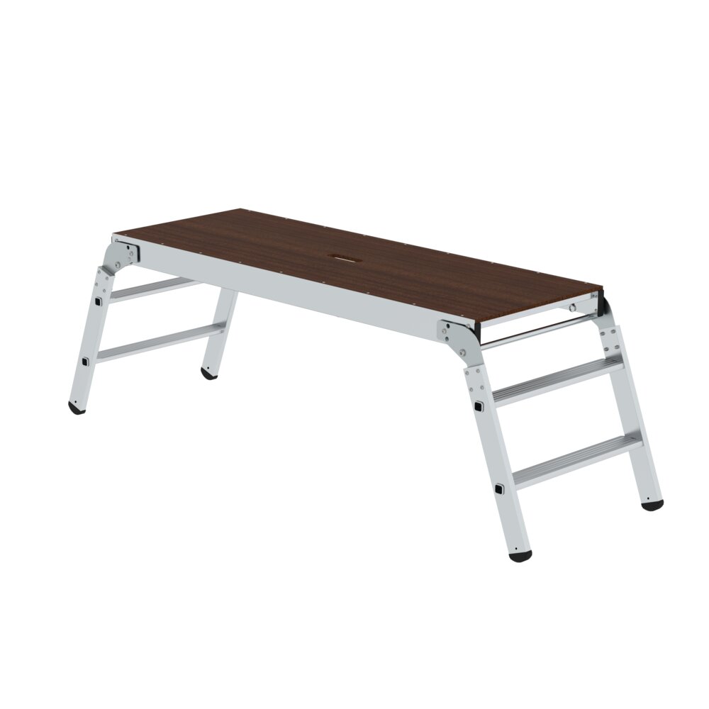 Plate-forme de travail pliante Munk 1,70 x 0,60 m de Günzburger Steigtechnik Planche de travail pliante Munk 1,70 x 0,60 m, de la catégorie planches, référence 030408