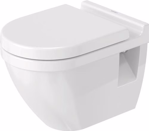 WC suspendu Duravit Starck 3, profondeur de chasse d'eau de 540 mm, blanc, par Duravit WC suspendu Duravit Starck 3, profondeur de chasse d'eau de 540 mm, blanc, de la catégorie WC suspendus, référence 6000401801