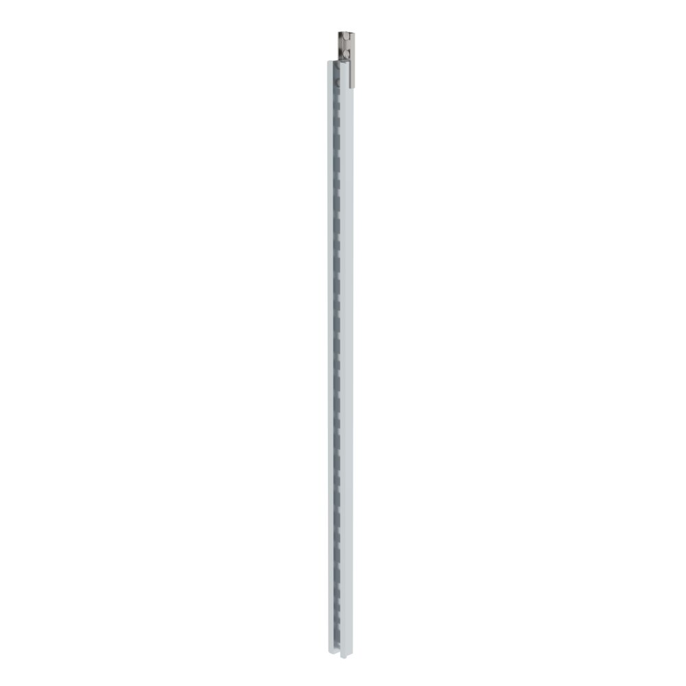 Rail antichute Munk avec support de connexion, aluminium, 1400 mm, de Günzburger Steigtechnik Rail antichute Munk avec support de fixation, en aluminium, de la catégorie antichute, référence 077059