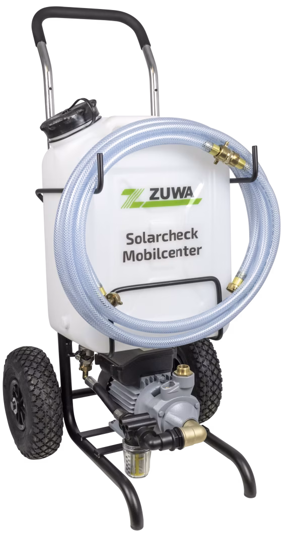 Centre mobile Solarcheck KOMPAKT P 80, 230 V de la catégorie Pompes & accessoires Zuwa avec le GTIN 4251280716228 Centre mobile Solarcheck KOMPAKT P 80, 230 V de ZUWA de la gamme de produits pour la technologie des pompes