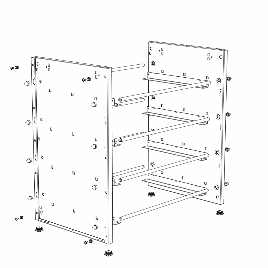 Module d'étagère d'Ortwein de la catégorie équipement d'atelier