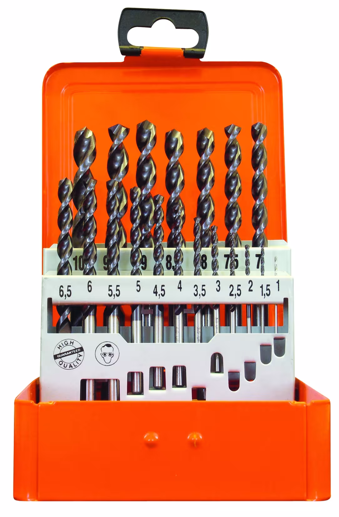 Cassetta punte HSS-Co ATN UF-L 19 pezzi 1-10/0,5 mm, punta, articolo n. 60321