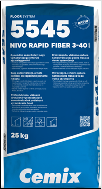 Chape, 3-40 mm, renforcée de fibres, sac de 25 kg, de la marque Skoberne Chape, sac de 25 kg de la catégorie chauffage au sol Skoberne, référence 673019