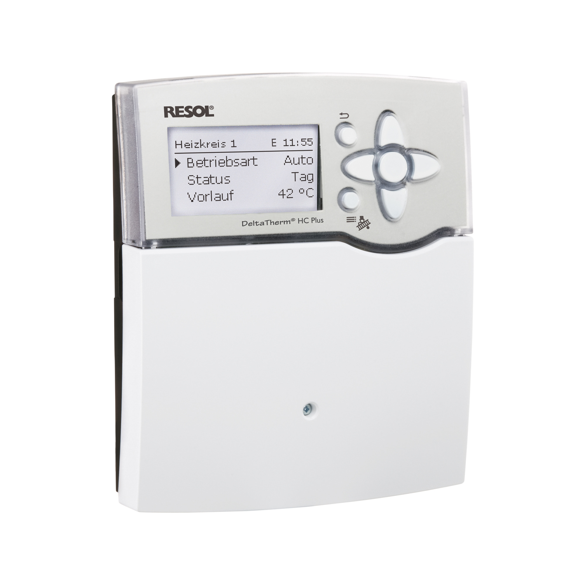 Ensemble complet RESOL DeltaTherm(R) HC Plus de la marque Resol Régulateur de chauffage RESOL DeltaTherm(R) HC Plus de la catégorie des régulateurs de circuit de chauffage à compensation climatique, référence 11500750