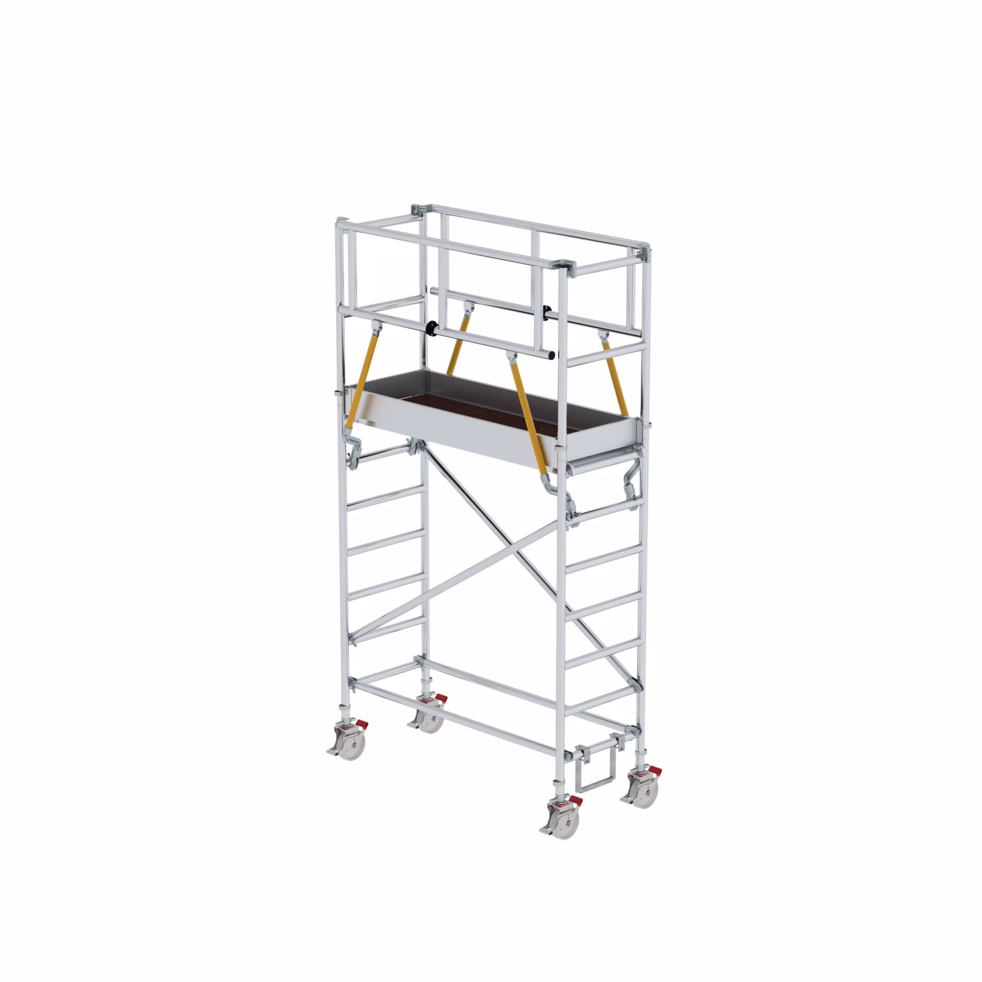 Échafaudage roulant Munk SG 0,75 x 1,80 m, hauteur de plate-forme 2,51 m, de Günzburger Steigtechnik Échafaudage roulant Munk SG 0.75, hauteur de plateforme 2,51 m, de la catégorie des échafaudages roulants, référence 170236