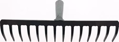 Râteau de jardin KRUMPHOLZ sans manche, de la catégorie Houes, râteaux et petits outils, référence 4000819207